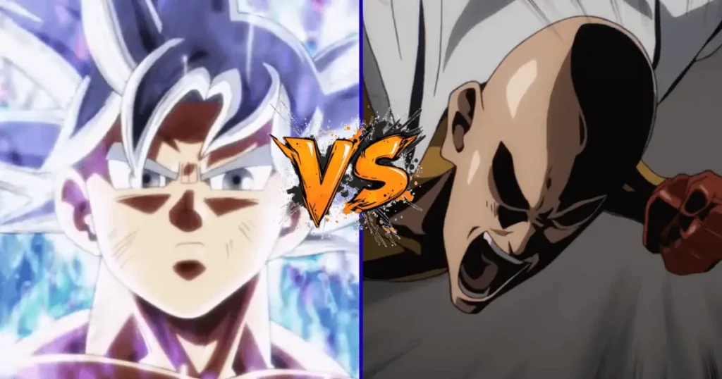 goku vs saitama quem venceria
