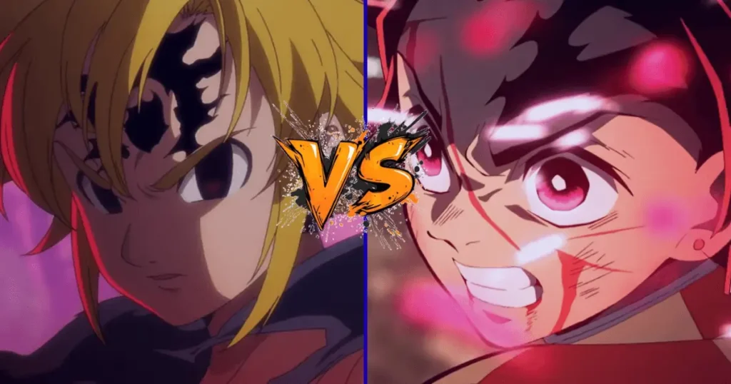 meliodas vs tanjiro quem venceria