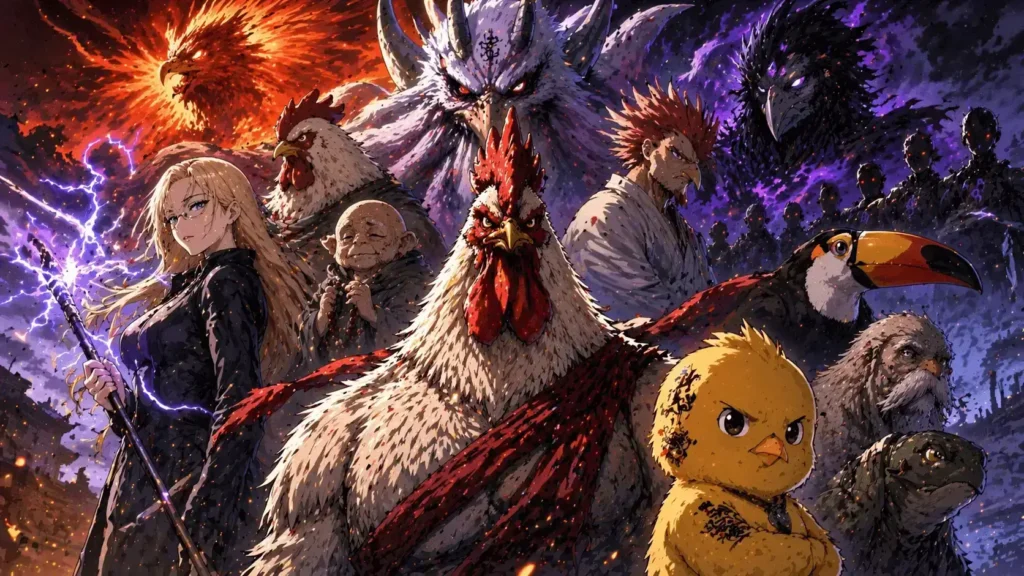 Aliados de Keiji em Rooster Fighter: Os Personagens que Podem Derrubar o White Demon