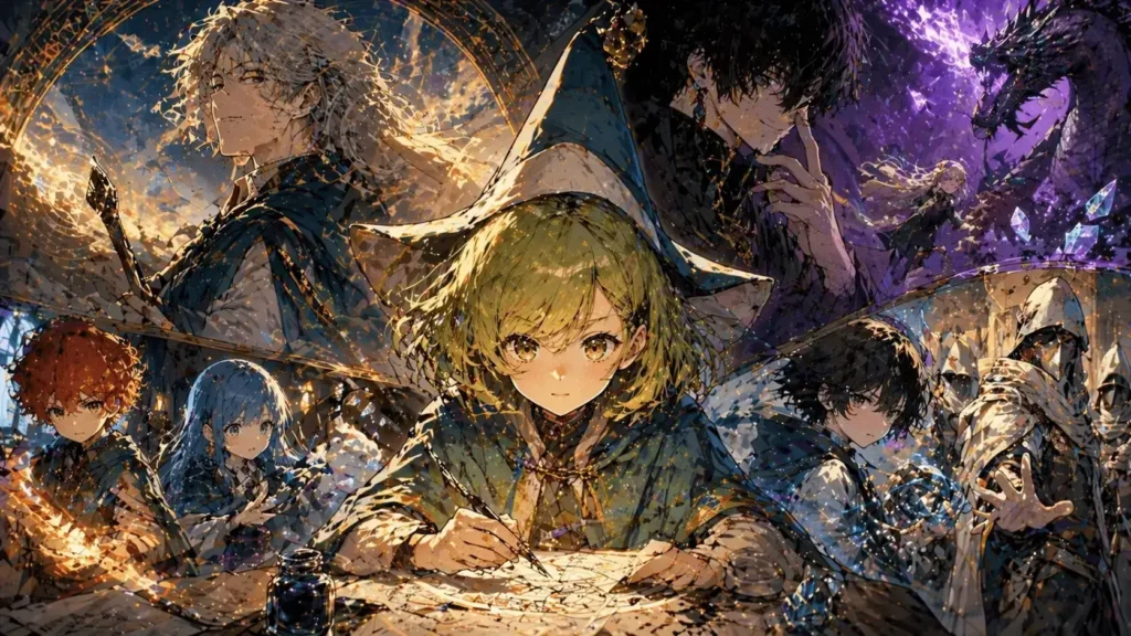 personagens de Tongari Boushi no Atelier