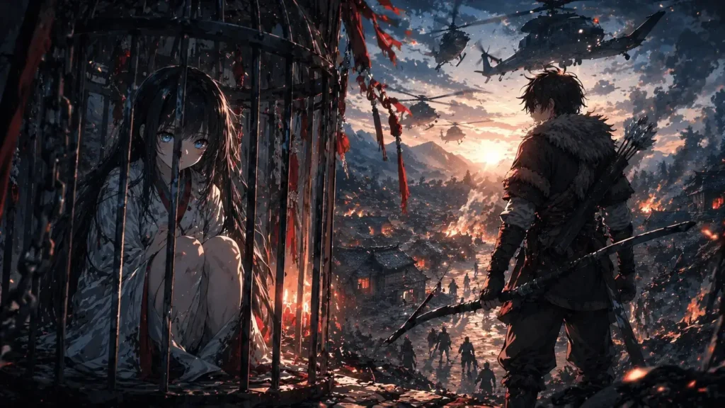 foreshadowing em Yomi no Tsugai