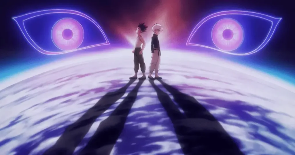 retorno de Gon e Killua